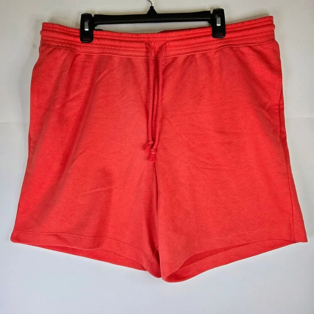 GAP Shorts Red French Terry Knit Soft Sweatpants Men Size Extra Large XL NEW NWT